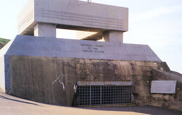 National Guard Monument Omaha Beach